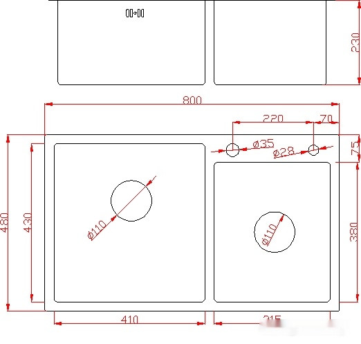 Кухонная мойка Avina HM8048-1,5 (нержавеющая сталь) Кухонная мойка Avina HM8048-1,5 (нержавеющая сталь)