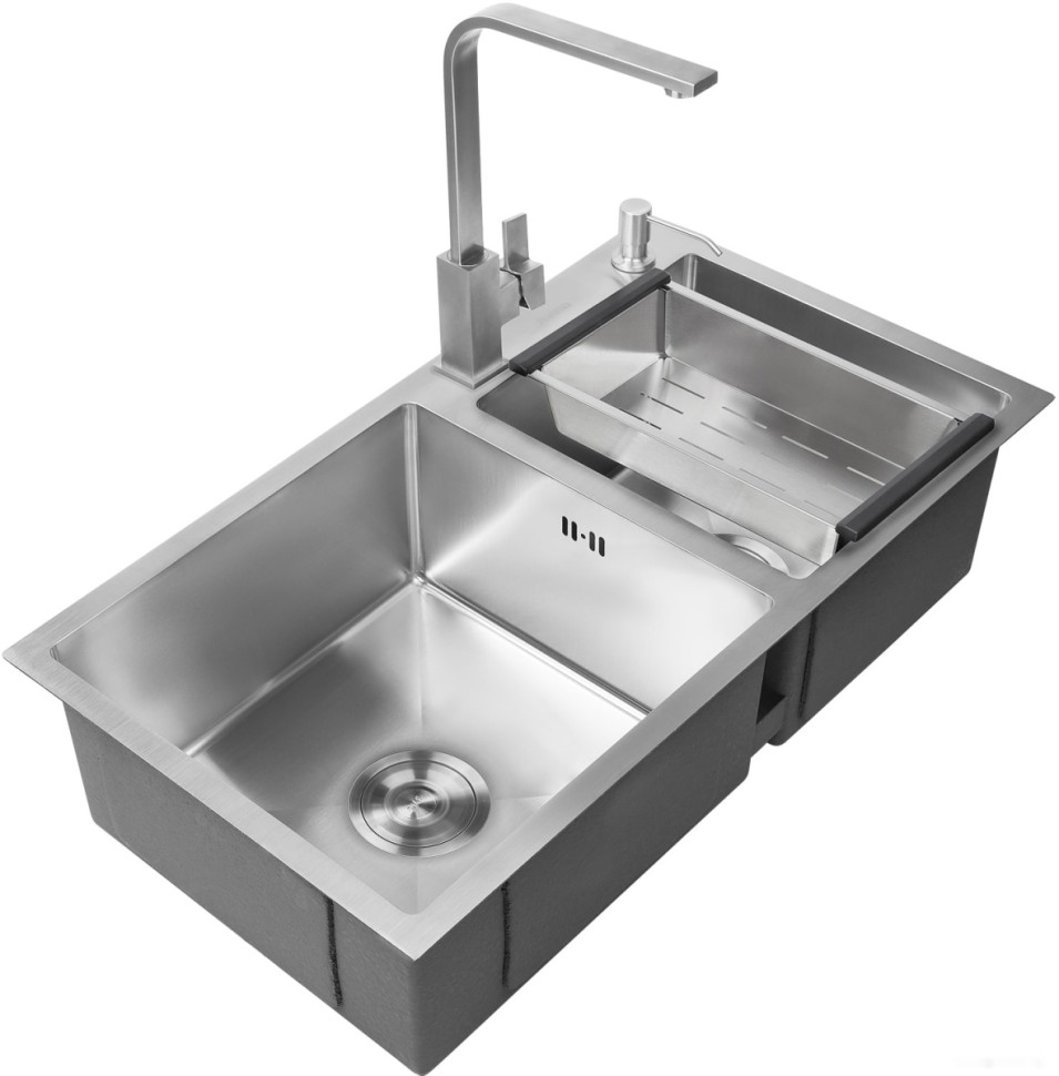 Кухонная мойка Avina HM8048-1,5 (нержавеющая сталь) Кухонная мойка Avina HM8048-1,5 (нержавеющая сталь)