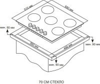 Варочная панель Ardo GH74G1WTCB2