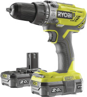 Ударная дрель-шуруповерт Ryobi R18PD3-215S 5133003339 (с 2-мя АКБ 1.5 Ah, сумка)