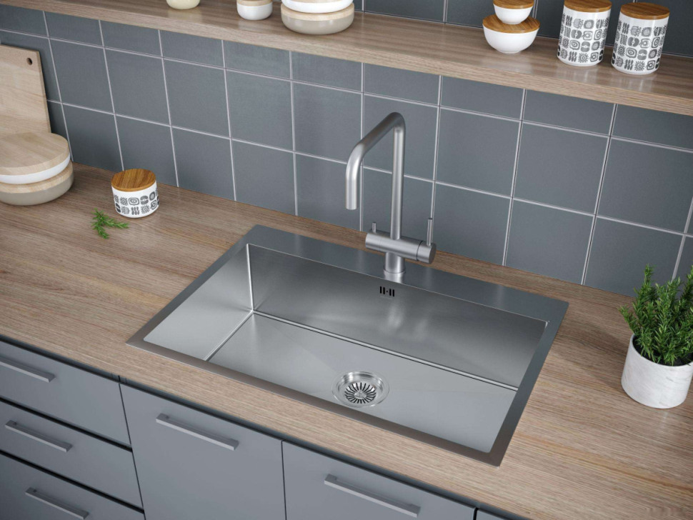 Кухонная мойка Paulmark PM217551-BS Кухонная мойка Paulmark PM217551-BS