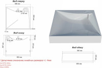 Умывальник Gran-Stone GS 1U (белый)