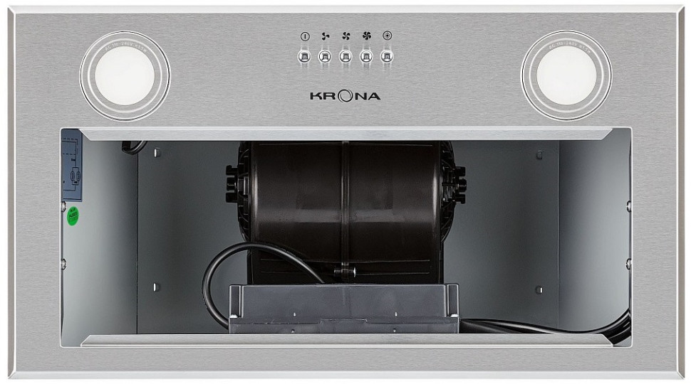 Вытяжка Krona Ambra 600 PB (нержавеющая сталь)