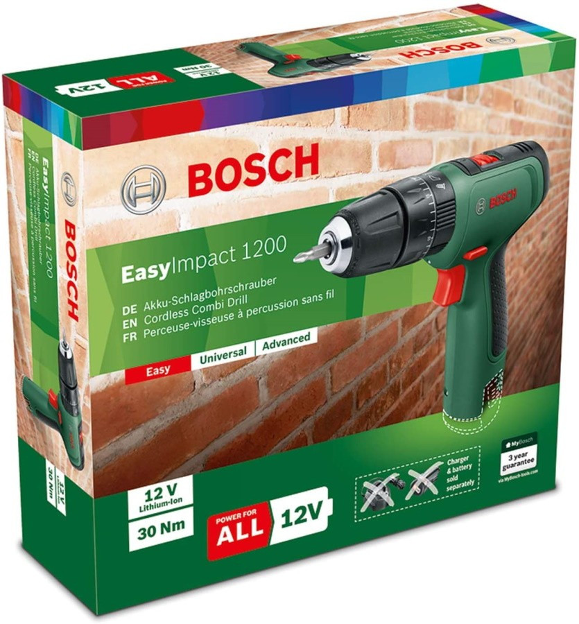 Дрель-шуруповерт Bosch EasyImpact 1200 Дрель-шуруповерт Bosch EasyImpact 1200