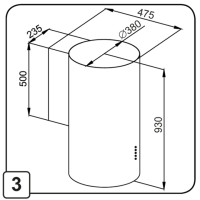 Вытяжка Maunfeld Lee Side C 39 нержавеющая сталь