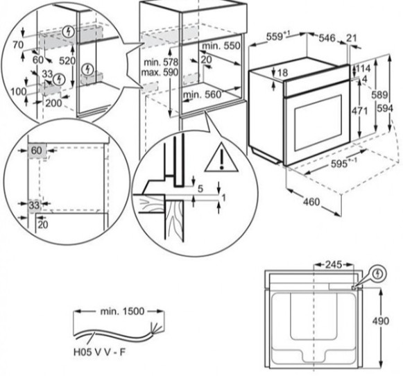 Духовой шкаф Electrolux KOAAS31WT