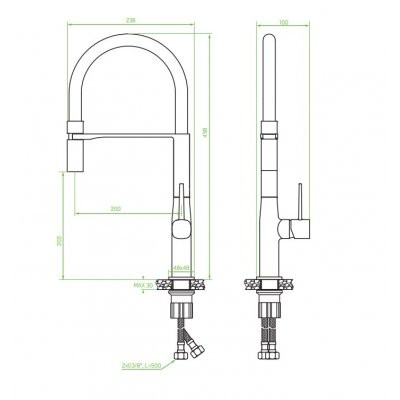 Смеситель Laveo Pola BAP 878D Смеситель Laveo Pola BAP 878D