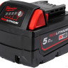 Аккумулятор для инструмента Milwaukee M18 M18B5-CR 4932479265 (18В/5 Ач) Аккумулятор для инструмента Milwaukee M18 M18B5-CR 4932479265 (18В/5 Ач)