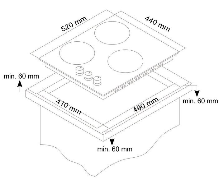 Варочная панель Simfer H45N30B416 Варочная панель Simfer H45N30B416
