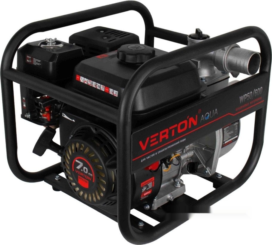 Мотопомпа Verton WP 50/600 Мотопомпа Verton WP 50/600