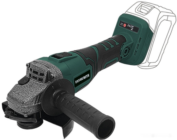 Угловая шлифмашина Favourite OBS 21 FG 125C (с 1-им АКБ)