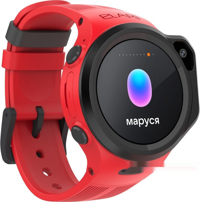 Детские умные часы Elari KidPhone 4GR M (красный) Детские умные часы Elari KidPhone 4GR M (красный)