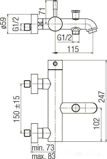 Смеситель Valvex Vegane Bianco 2423380 Смеситель Valvex Vegane Bianco 2423380