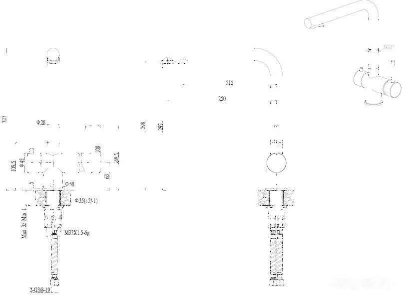Смеситель Elleci T01 Cromato Смеситель Elleci T01 Cromato