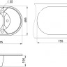 Кухонная мойка Granula 7801 (Пирит) Кухонная мойка Granula 7801 (Пирит)