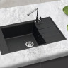 Кухонная мойка Berge BR-8005 (черный) Кухонная мойка Berge BR-8005 (черный)