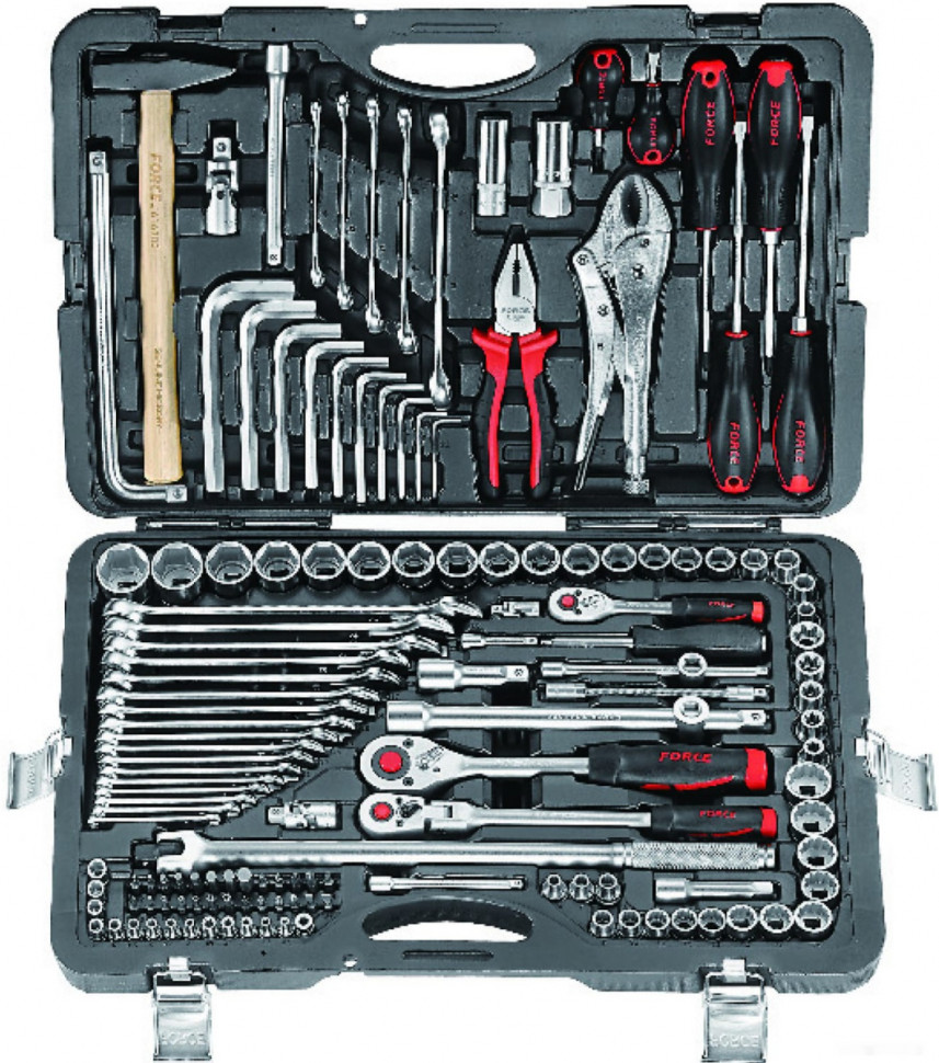 Универсальный набор инструментов FORCE 41421R (142 предмета)