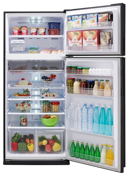 Холодильник с верхней морозильной камерой Sharp SJ-XE55PMBE Холодильник с верхней морозильной камерой Sharp SJ-XE55PMBE