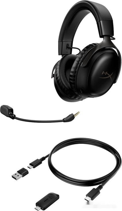 Наушники HyperX Cloud III Wireless (черный) Наушники HyperX Cloud III Wireless (черный)
