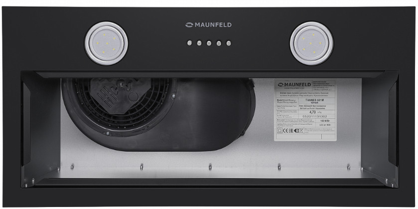 Вытяжка Maunfeld Thames 601M (черный) Вытяжка Maunfeld Thames 601M (черный)