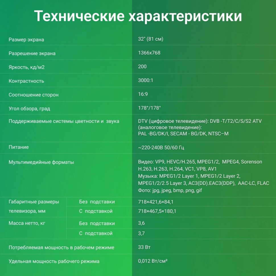 Телевизор DIGMA DM-LED32SBB39 Телевизор DIGMA DM-LED32SBB39