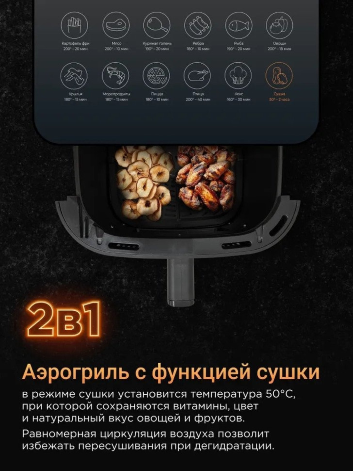 Аэрогриль Brayer BR2040 Аэрогриль Brayer BR2040