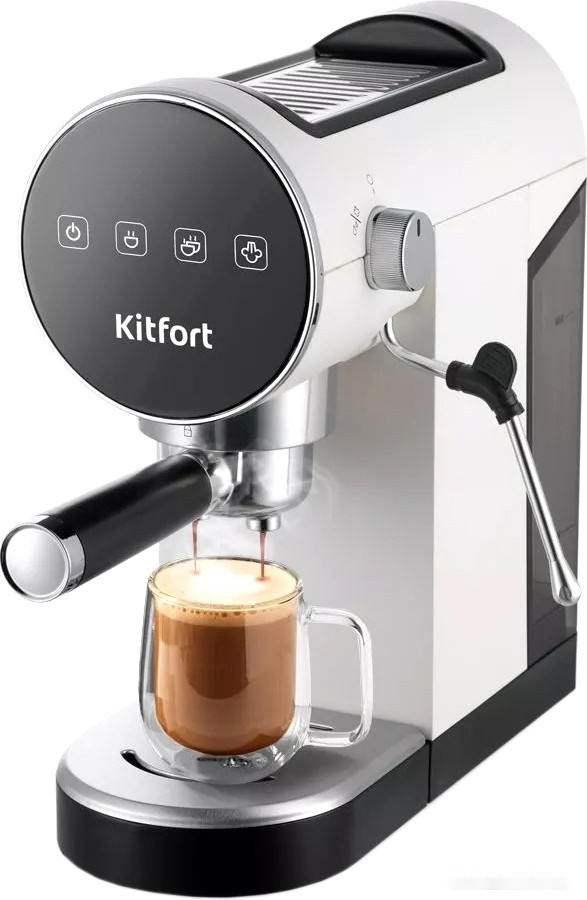 Рожковая кофеварка Kitfort KT-7226 Рожковая кофеварка Kitfort KT-7226