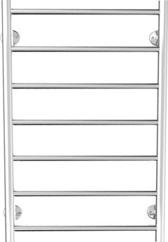 Полотенцесушитель Ростела Виктория нижнее подключение 1" 8 перекладин 80 см