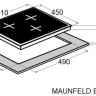 Варочная панель Maunfeld EVCE453SDPBK Варочная панель Maunfeld EVCE453SDPBK