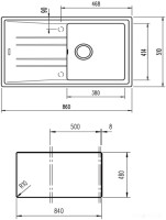 Кухонная мойка Teka Stone 50 B-TG (песочный)