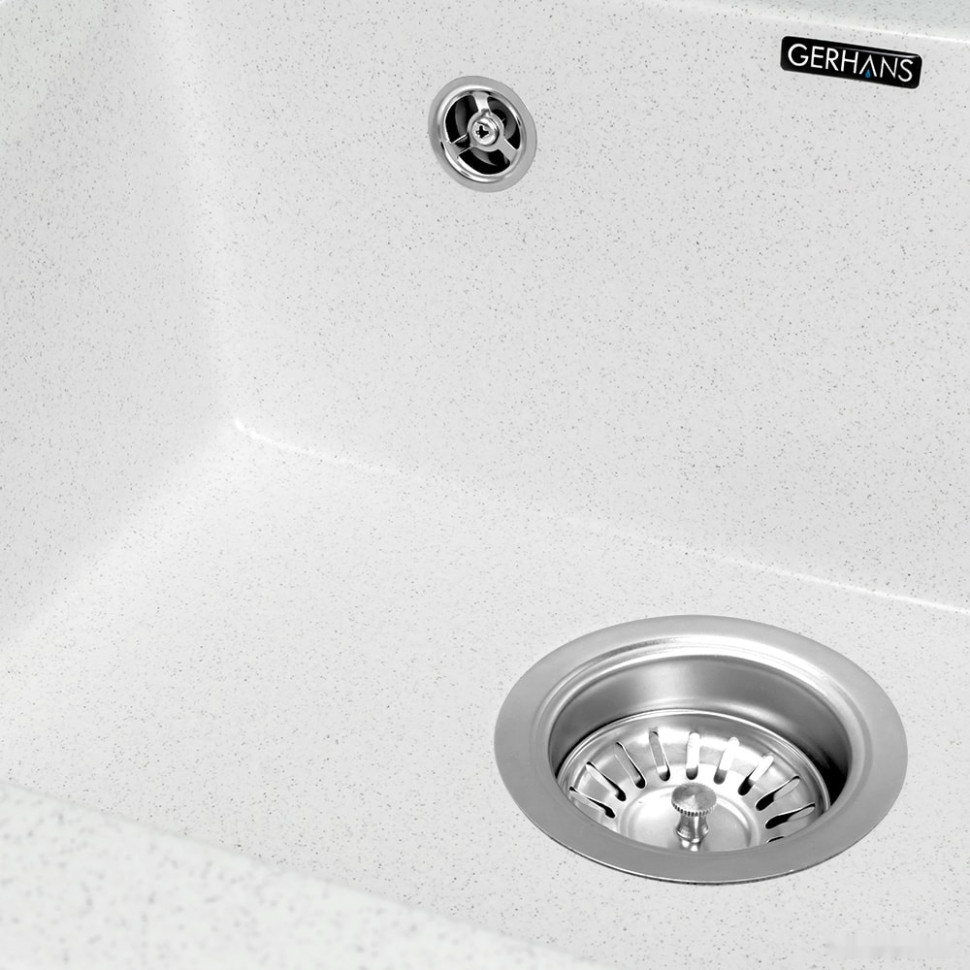 Кухонная мойка Gerhans A11 (белый) Кухонная мойка Gerhans A11 (белый)