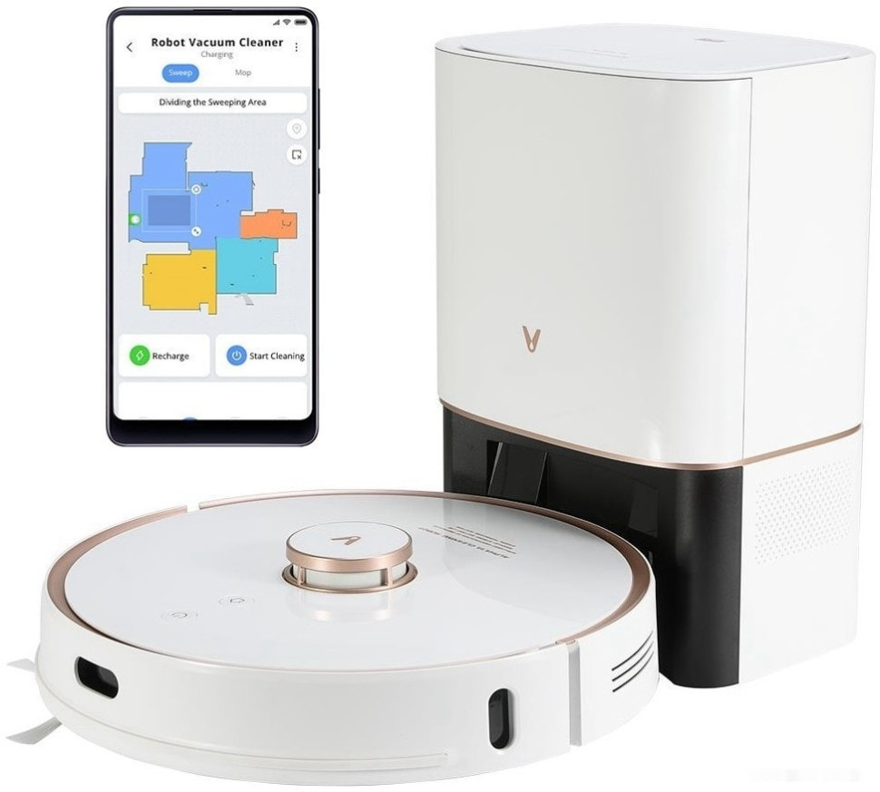 Робот-пылесос Viomi S9 V-RVCLMD28A (международная версия, белый)