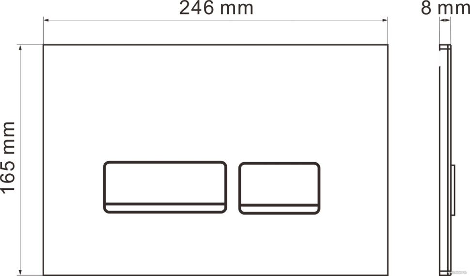 Система инсталляции Roxen StounFix Slim 871161