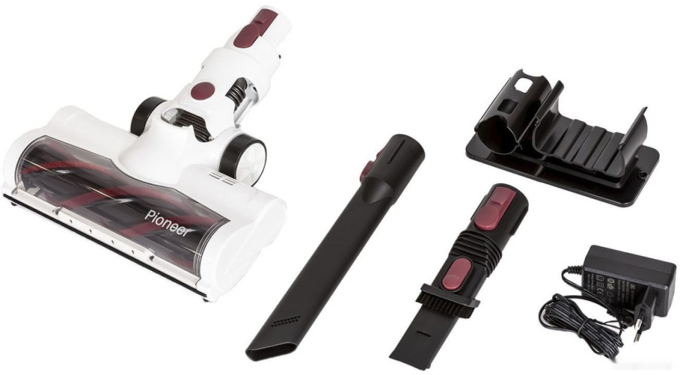 Пылесос Pioneer VC455S (розовый/белый) Пылесос Pioneer VC455S (розовый/белый)