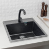 Кухонная мойка Ulgran U-406 (ультра-черный)