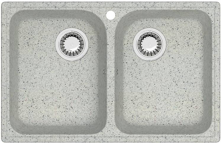 Кухонная мойка Berge BR-7322 (графитовый)