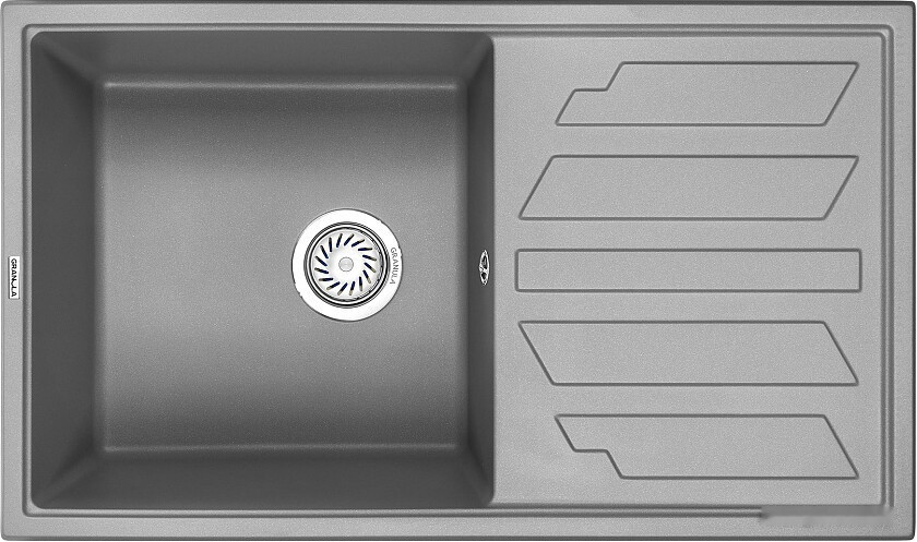 Кухонная мойка Granula GR-8601 (алюминиум)