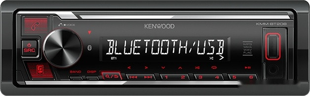 Автомагнитола Kenwood KMM-BT208