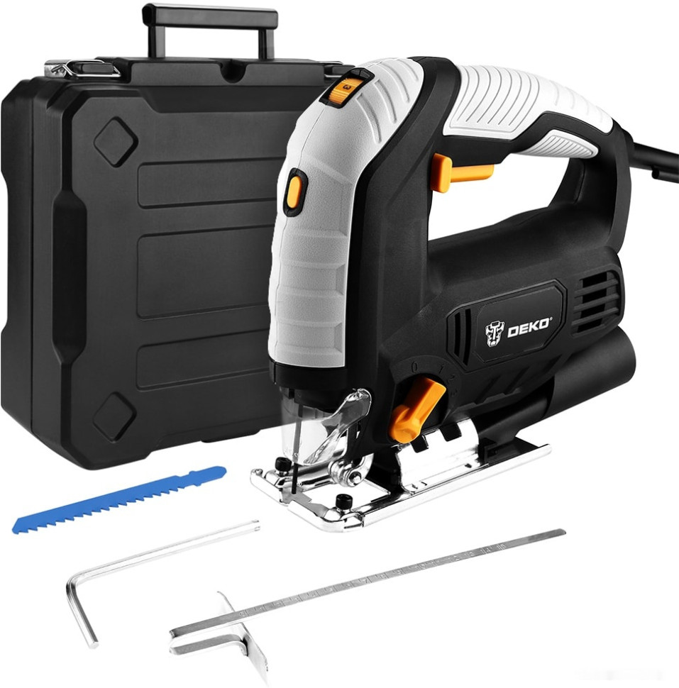 Лобзик Deko DKJS1000 Laser case 063-4189