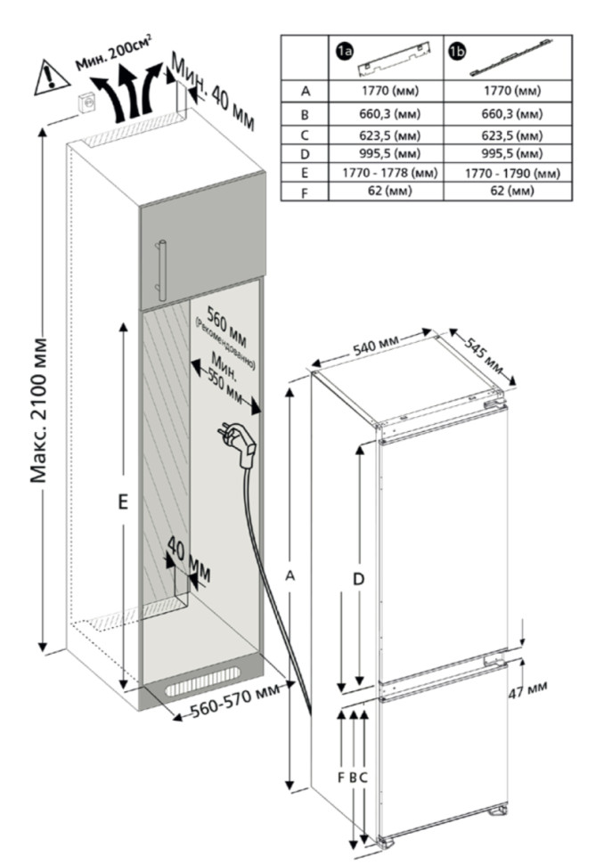 Холодильник Kuppersberg RBN 1763