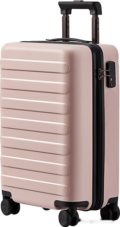 Чемодан-спиннер Ninetygo Rhine Luggage 20" (cветло-розовый)