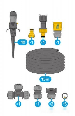 Система Hozelock автоматического полива (комплект) 7023