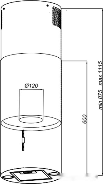 Вытяжка Weissgauff Ambra WH