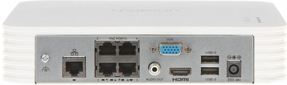 Видеорегистратор наблюдения Uniarch NVR-104LS-P4 Видеорегистратор наблюдения Uniarch NVR-104LS-P4