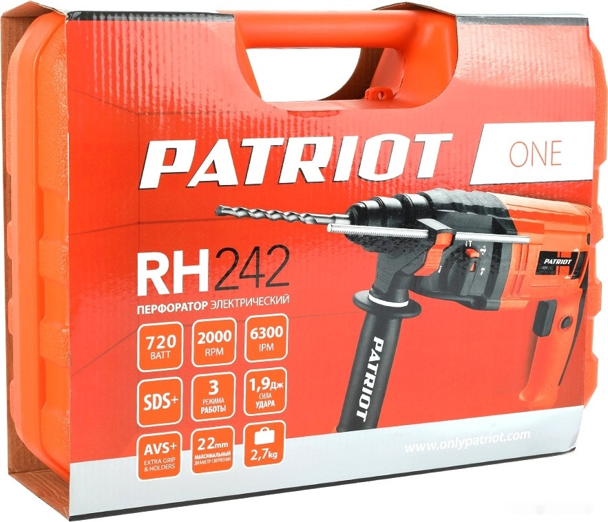 Перфоратор Patriot RH 242 140301326