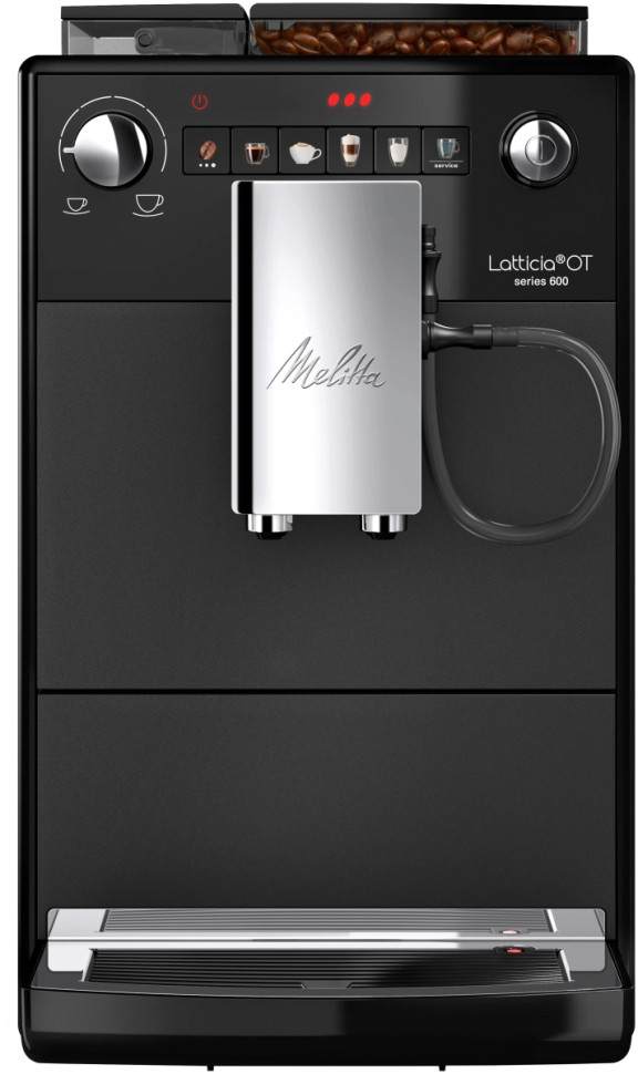 Эспрессо кофемашина Melitta Latticia OT frosted black F30/0-100 Эспрессо кофемашина Melitta Latticia OT frosted black F30/0-100