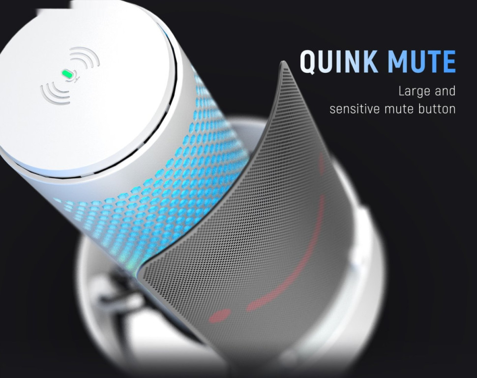 Проводной микрофон FIFINE A9 (белый) Проводной микрофон FIFINE A9 (белый)