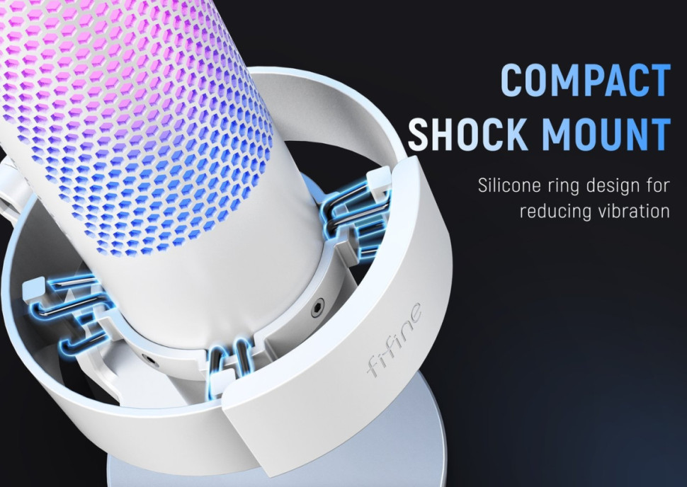 Проводной микрофон FIFINE A9 (белый) Проводной микрофон FIFINE A9 (белый)