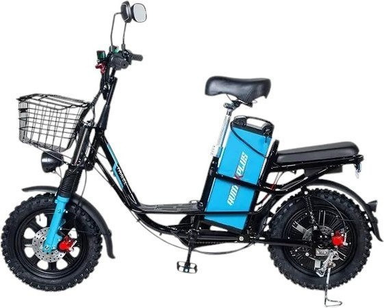 Электровелосипед AVM E-Alfa Fat Travel (черный)