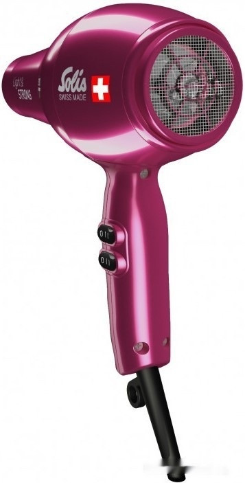 Фен Solis Light and Strong (розовый) Фен Solis Light and Strong (розовый)